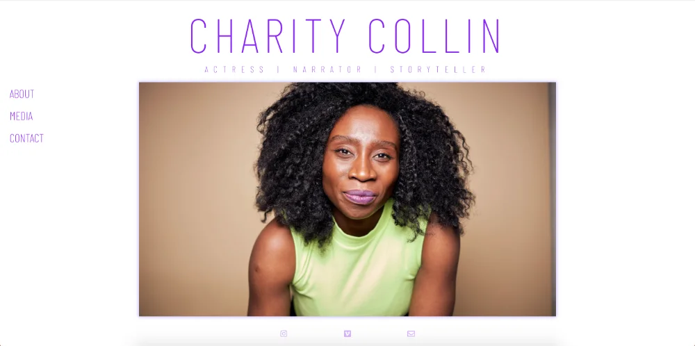 Charity Collin Official Website