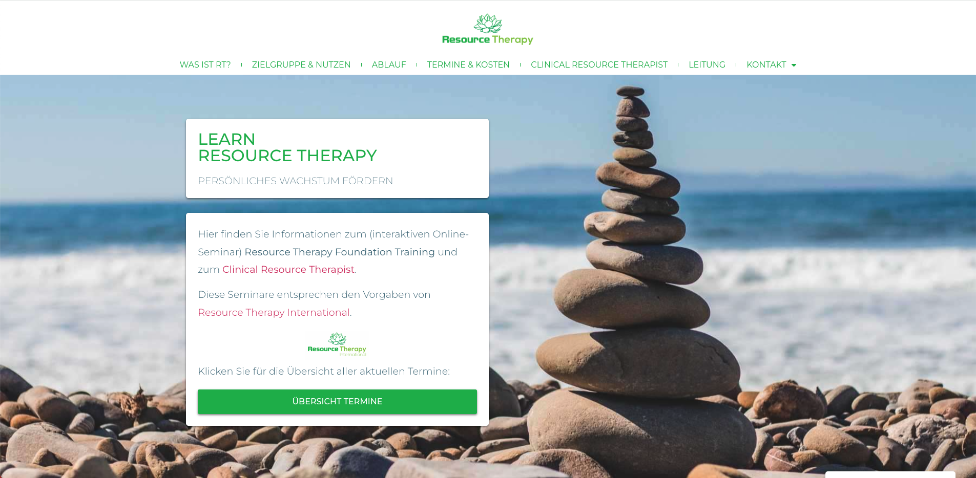 Learn Resource Therapy Website